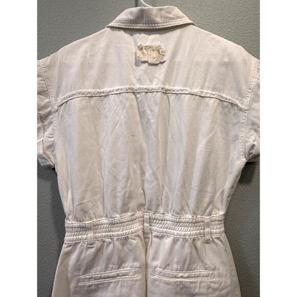 POL Shorts Romper One Piece Demin Jumpsuit - Picture 5 of 8